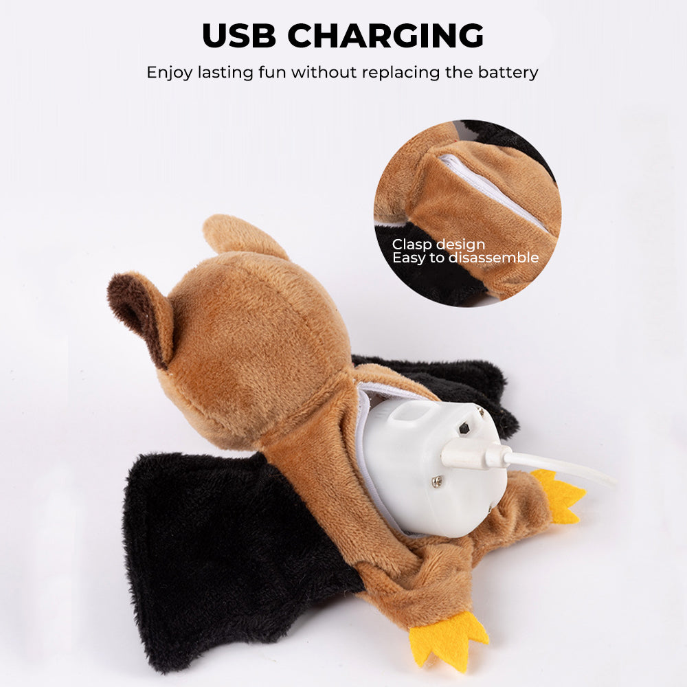 Pumpkin Ghost Bat Cat Toy Interactive