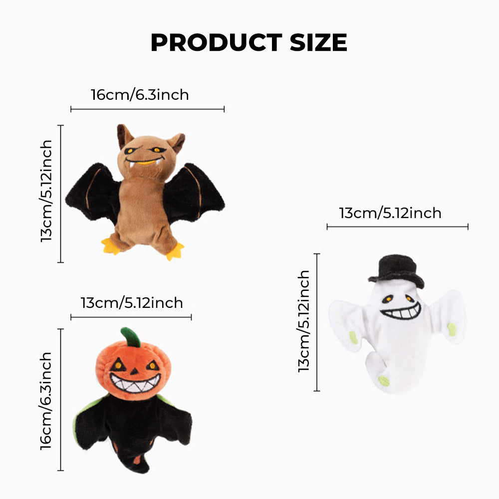 Pumpkin Ghost Bat Cat Toy Interactive