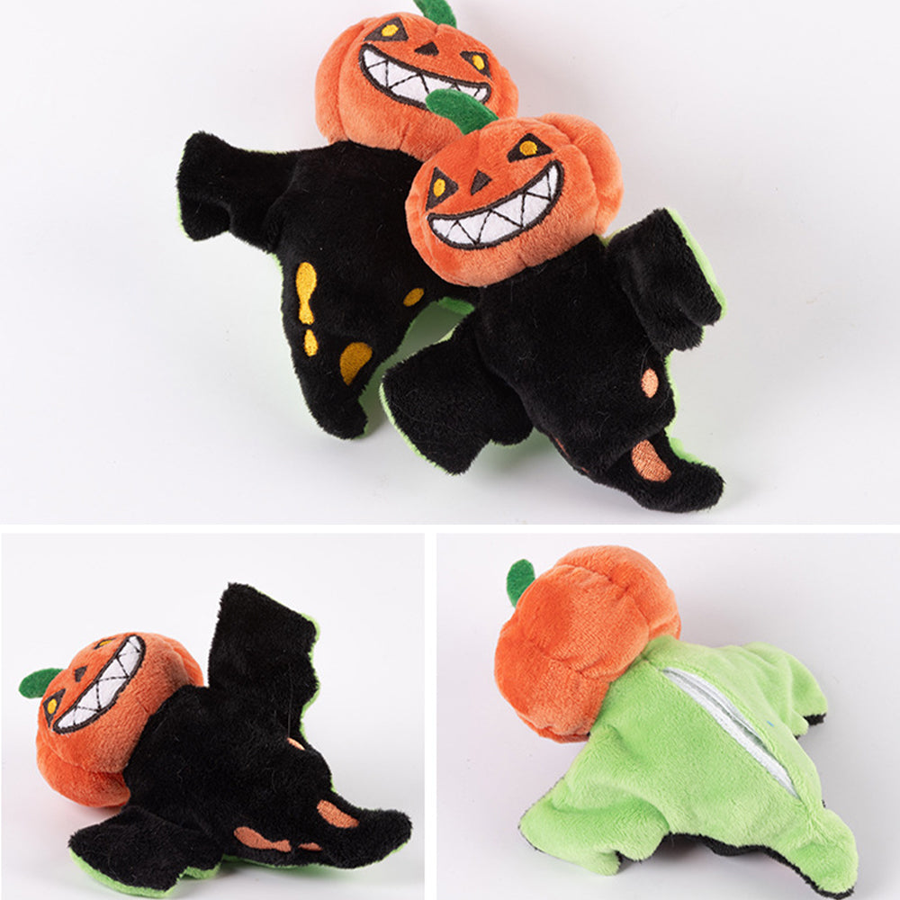 Pumpkin Ghost Bat Cat Toy Interactive