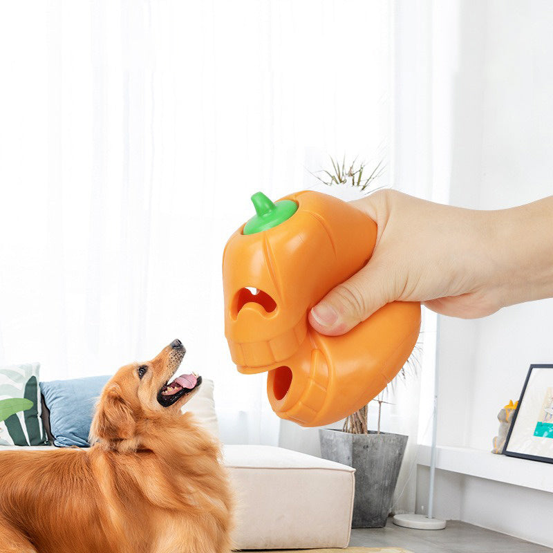 Pumpkin Pup Treat Toy