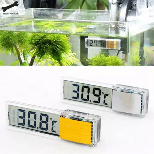 3D Digital temperature gauge sticker shrimp fish