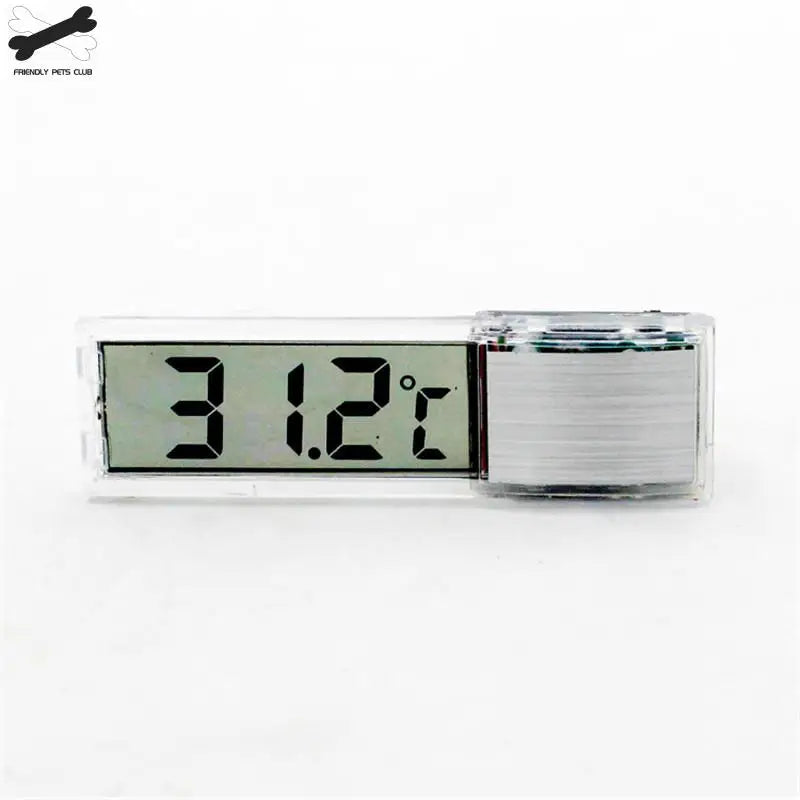 3D Digital temperature gauge sticker shrimp fish
