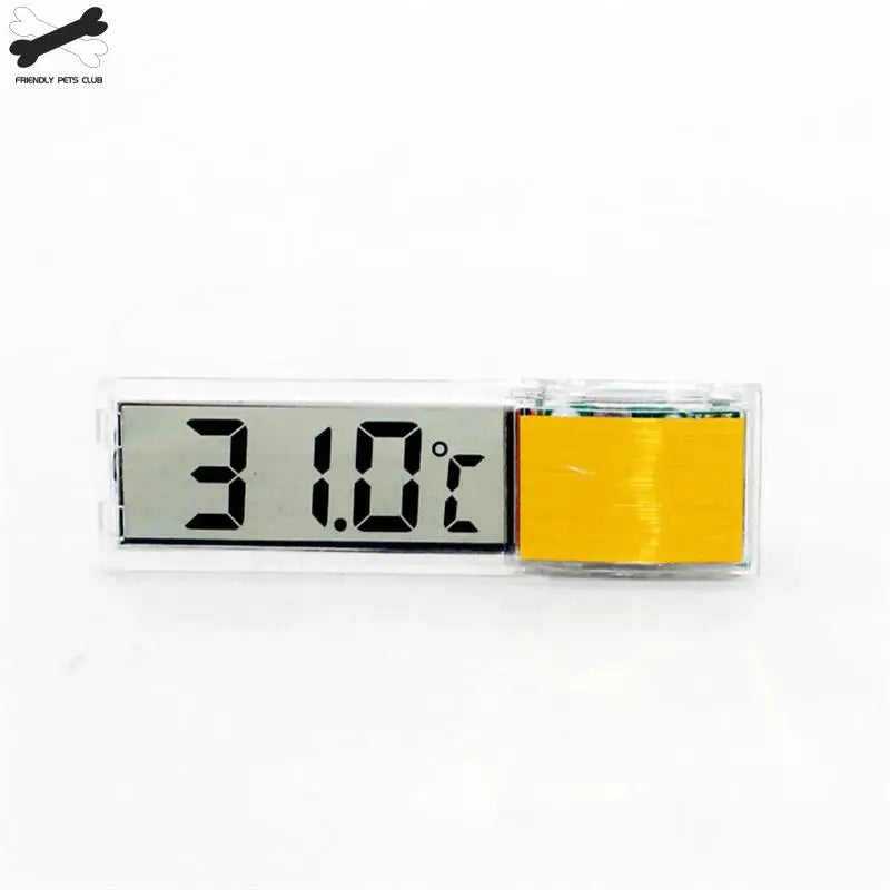 3D Digital temperature gauge sticker shrimp fish