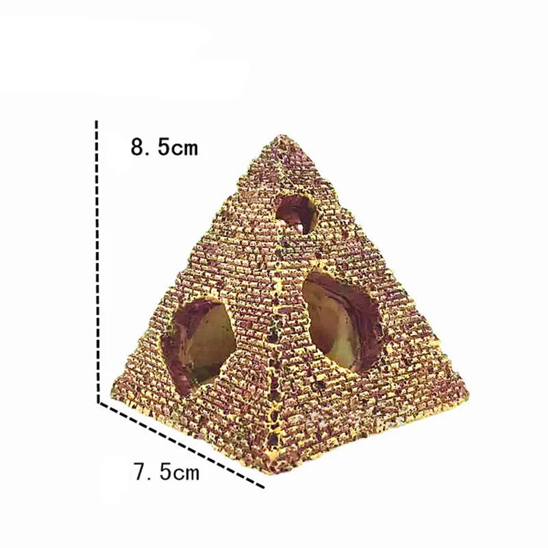 Egyptian Pyramids Stone Miniature Statue Decoration