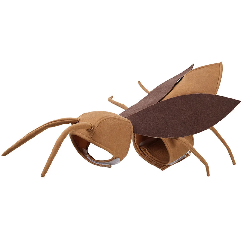 Funny Cockroach Outfit for Cats & Dogs