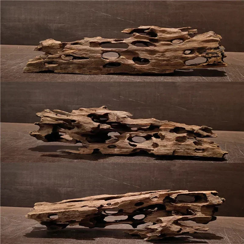 Fish Tank Decoration Natural Wooden Small Habitat Roots Driftwood Scenery
