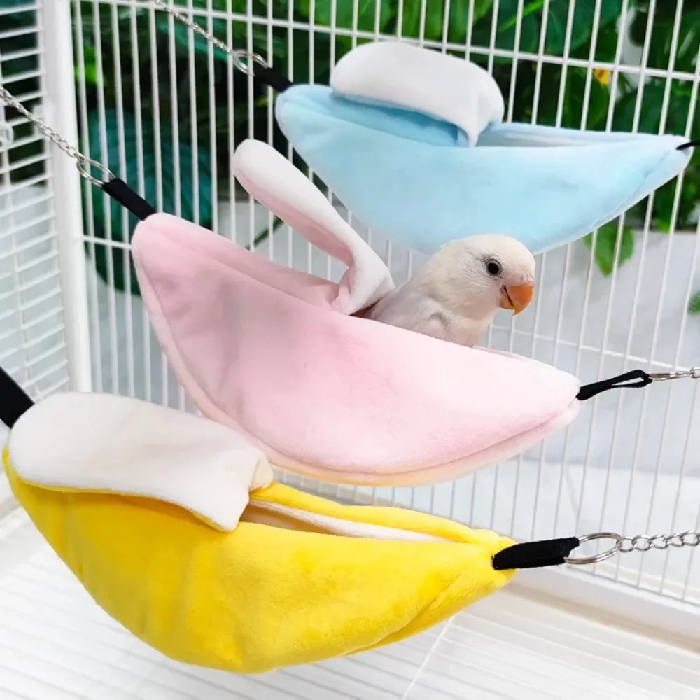 Hamster Soft Warm Bed Rat Hammock Parrot Squirrel Winter