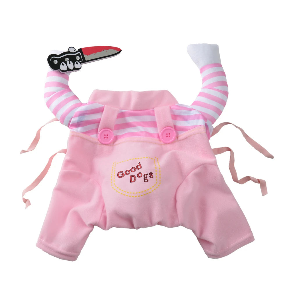 Scary Funny Pet Knife Costume