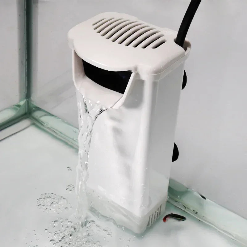Fish Tank Low Water Level Filter Oxygen Pump