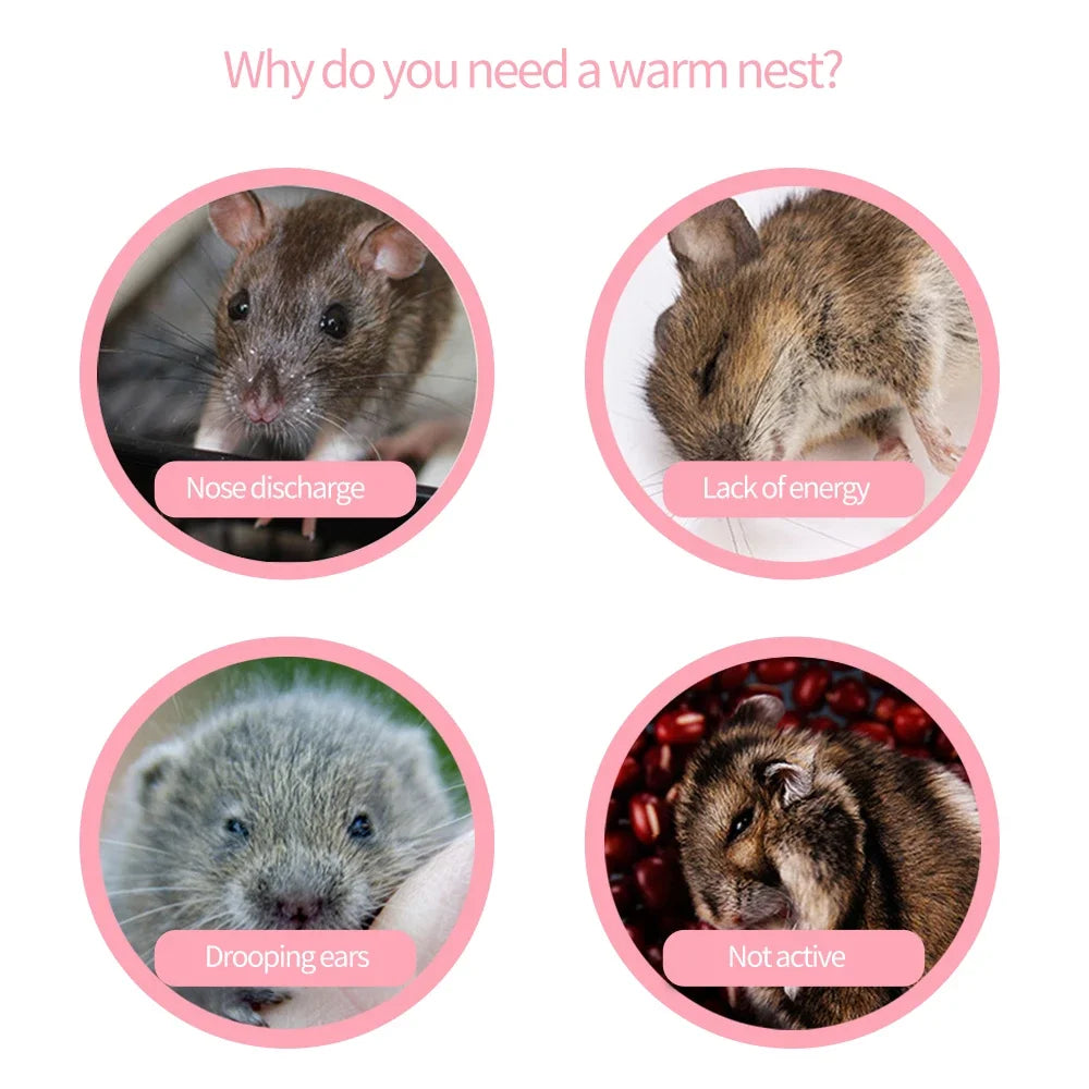 Colorful Winter Keep Warm Cotton Ball Cute Cage House Filler