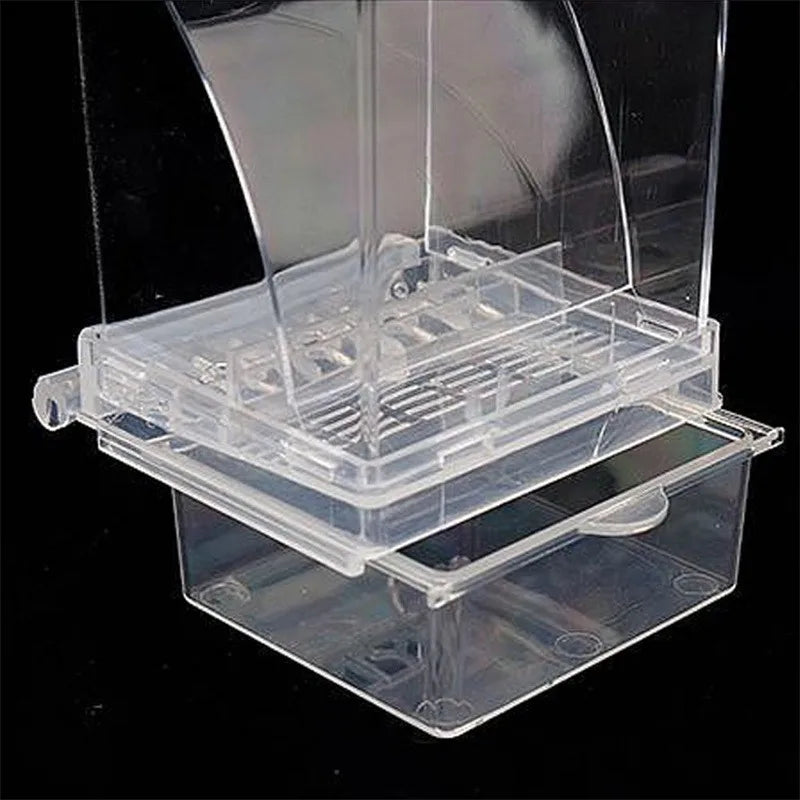 Acrylic No Mess Bird Feeders Automatic