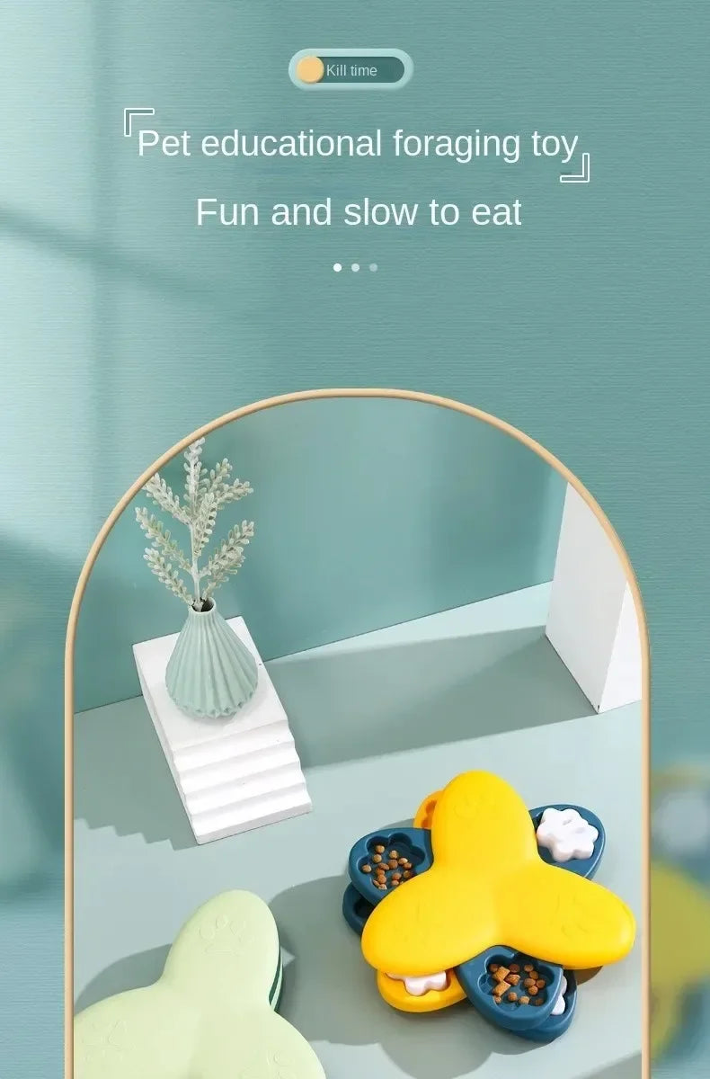 New Dog Puzzle Toys Slow Feeder Interactive Puppy Food Dispenser Slowly Eating Non Slip Bowl Cat Dogs Training Toys Pet Products