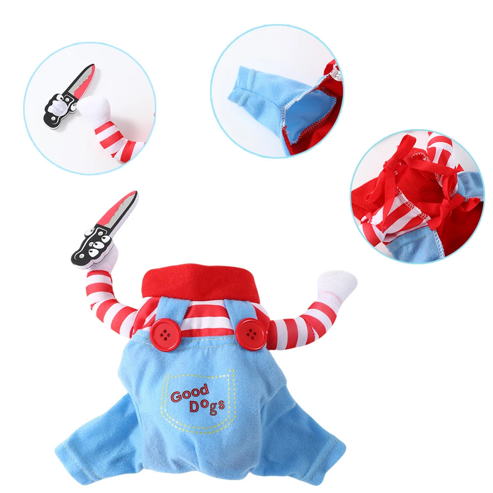 Scary Funny Pet Knife Costume
