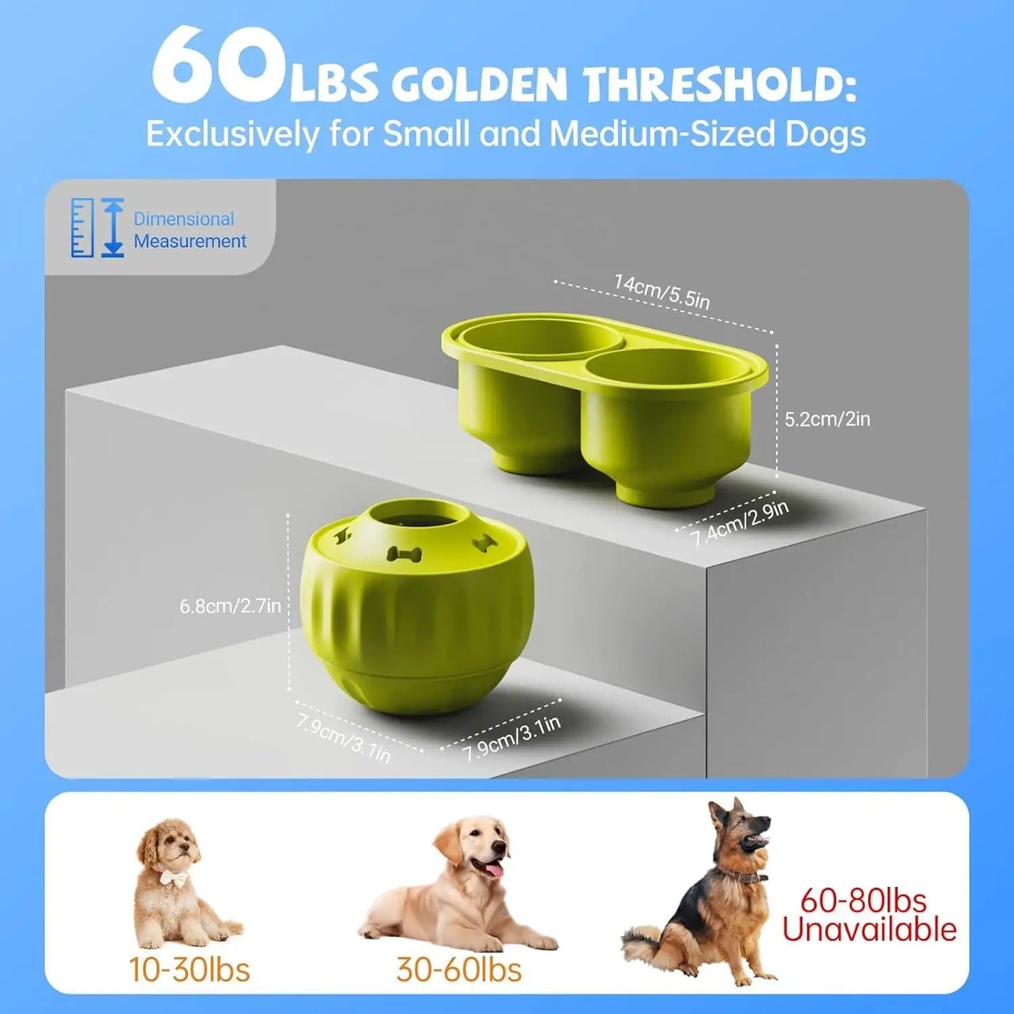 Interactive Dog Treat Mold Toy – Silicone Enrichment Freezer Toy for Puppies