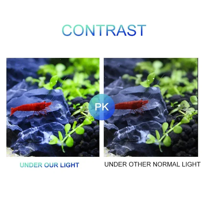 Aquatic Plant Lighting Waterproof Clip-on Lamp For Fish Tank Plants Grow Light