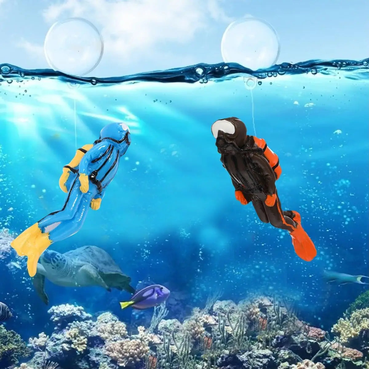 Aquanaut Fish Tank Floating Aquarium Decoration