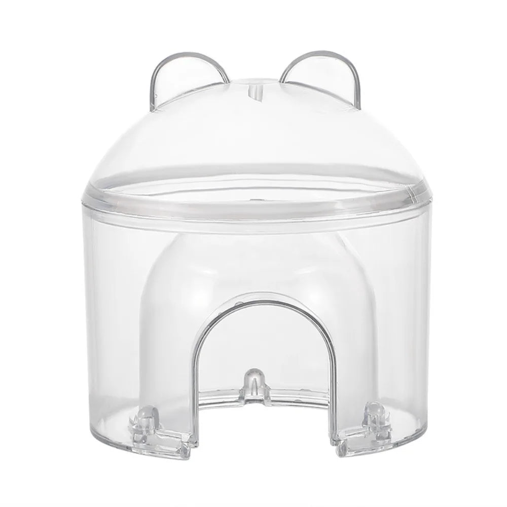 Transparent Hamster Cooling House Hollowed-out