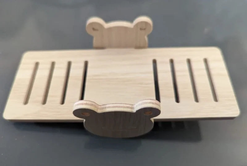 Hamsters House DIY Wooden Gerbil Hideout Bridge