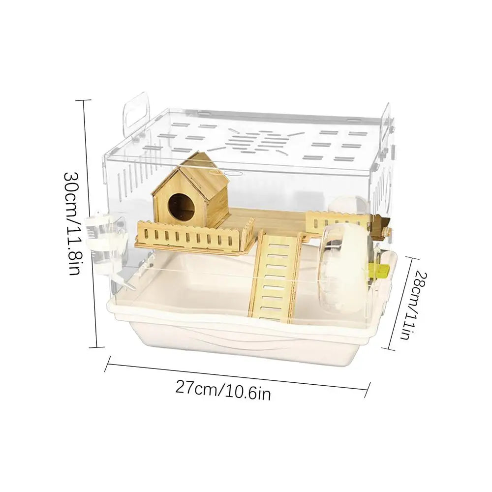 Sturdy Hamster House Large Space Hamster House