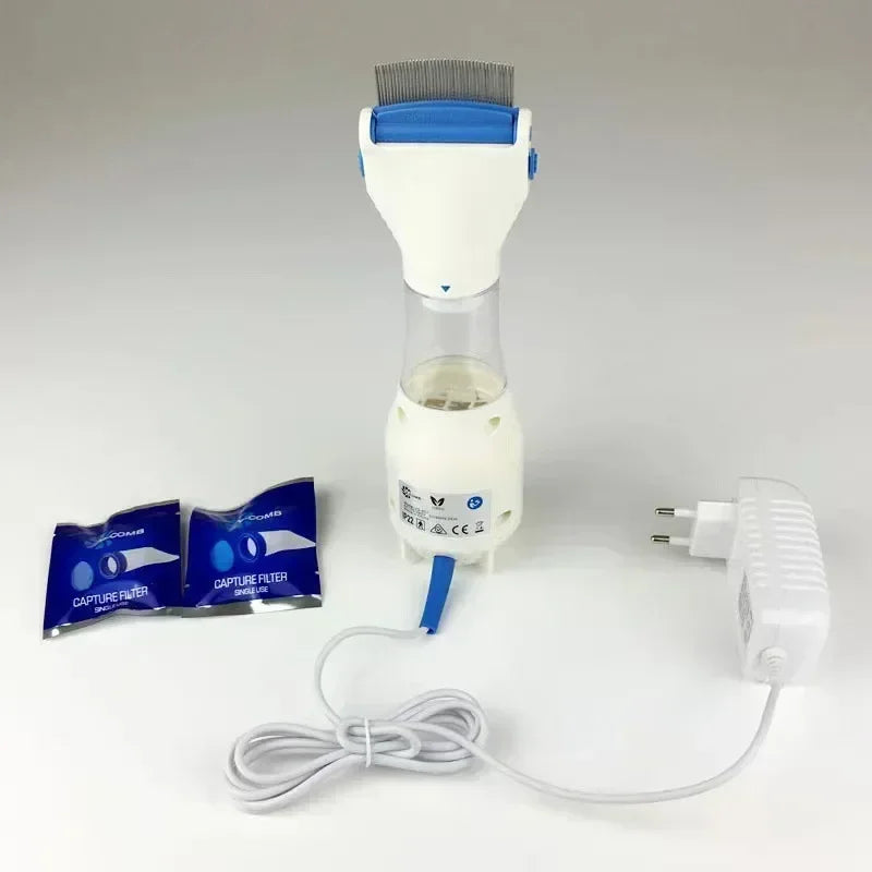 Electric Pet Lice & Flea Removal Comb – Safe Grooming Brush for Cats & Dogs