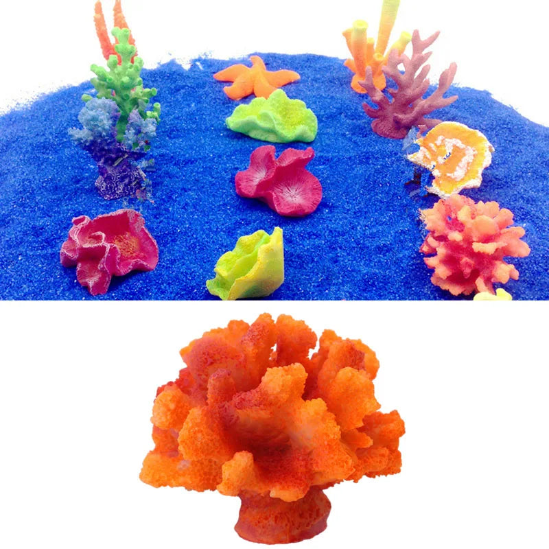 Artificial Resin Coral Mini Aquarium Fish Tank