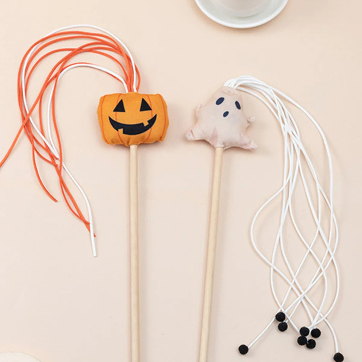 Halloween Cat Teaser Stick Toy