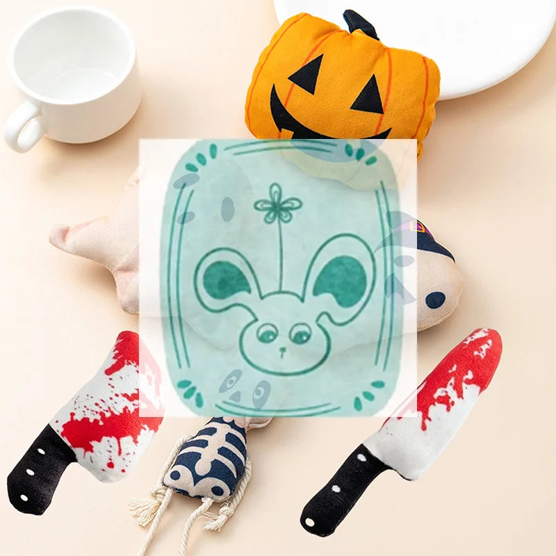 Halloween Catnip Teasing Toys