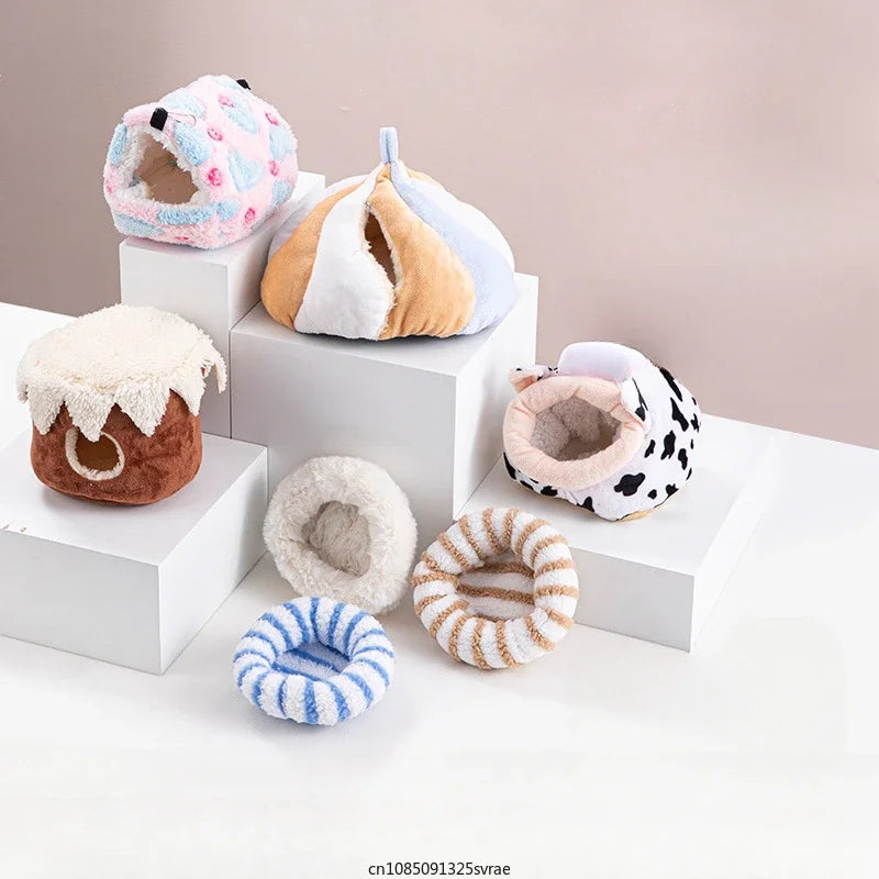 Hamster Houses and Hideouts Winter Soft Fleece