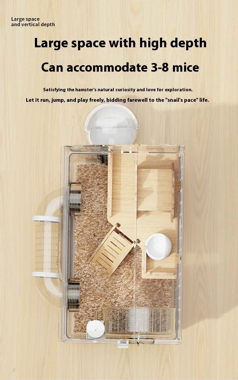 Hamster Luxury Villa Transparent Large