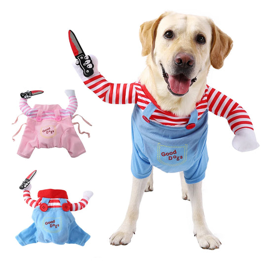 Scary Funny Pet Knife Costume