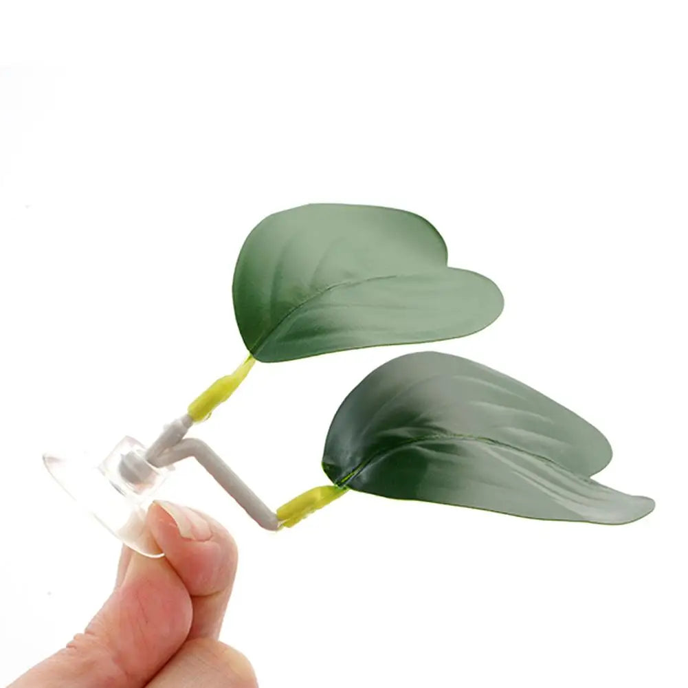 New Fish Tank Simulation Leaf Fighting Fish Resting Laying Eggs Ornamental