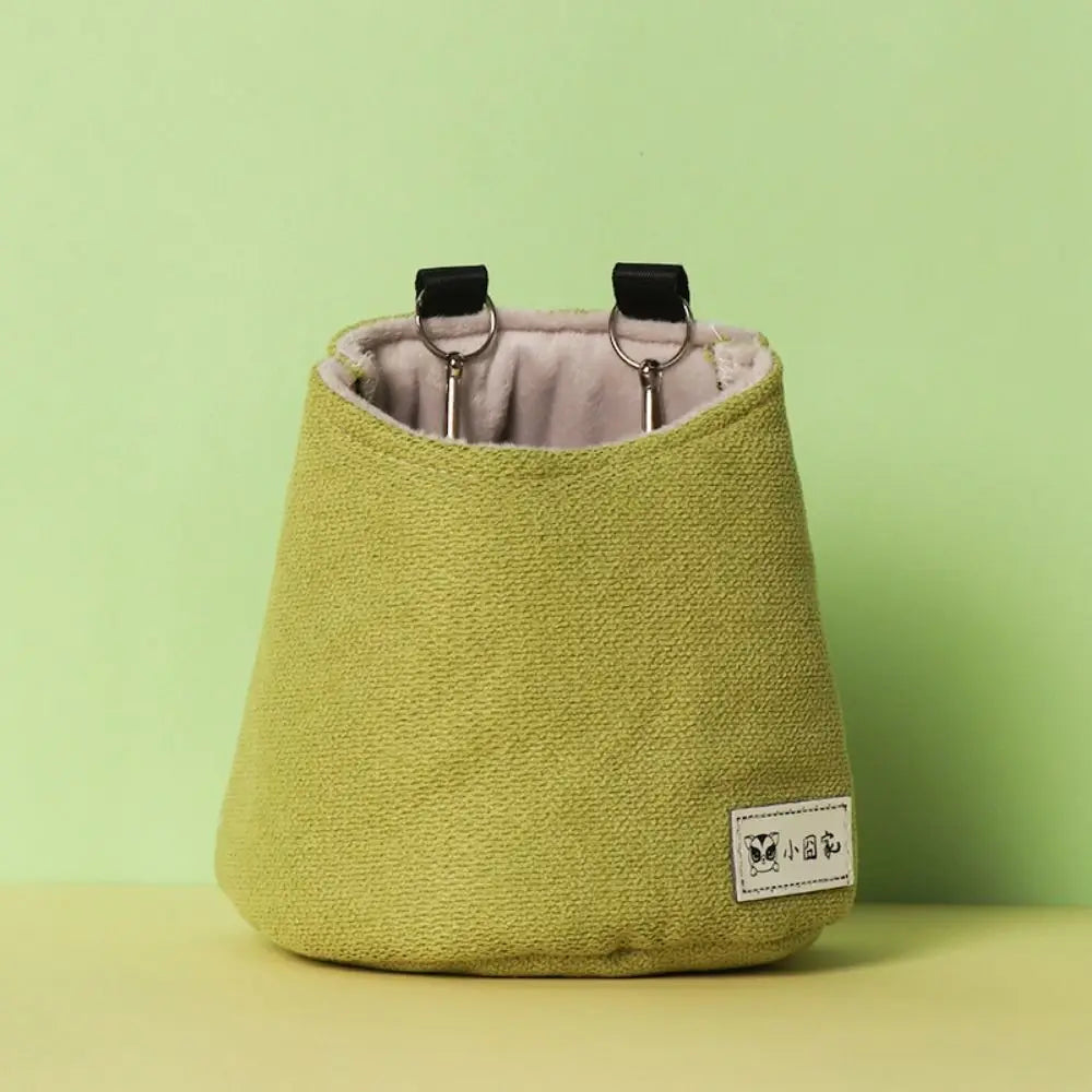Opening Winter Sugar Glider Pouch Cloth/Plush Soft Squirrel Bed Cage with Hook Comfortable