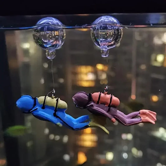 Aquanaut Fish Tank Floating Aquarium Decoration