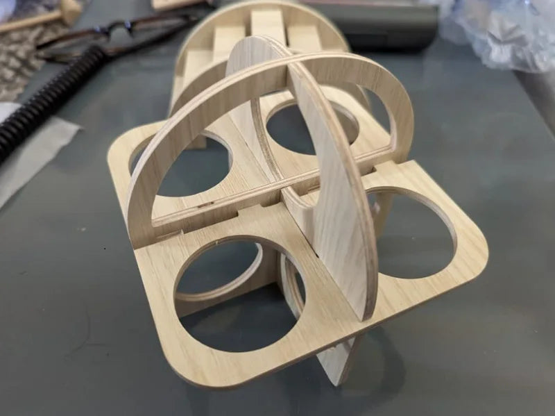 Hamsters House DIY Wooden Gerbil Hideout Bridge