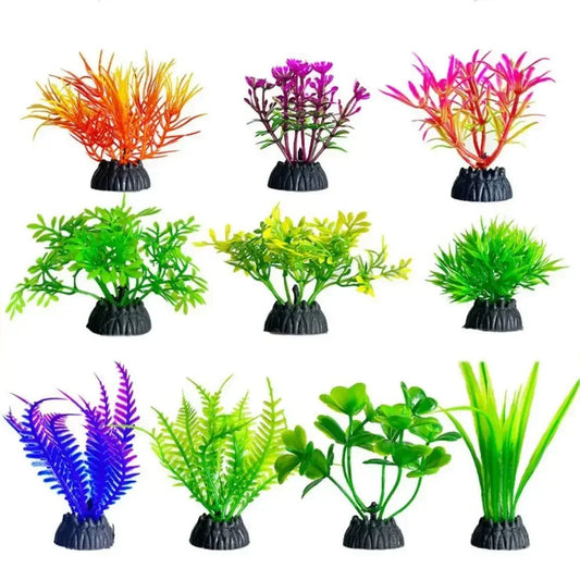 Aquatic Plants Simulation Water Weeds Ornament Fish Tank Grass
