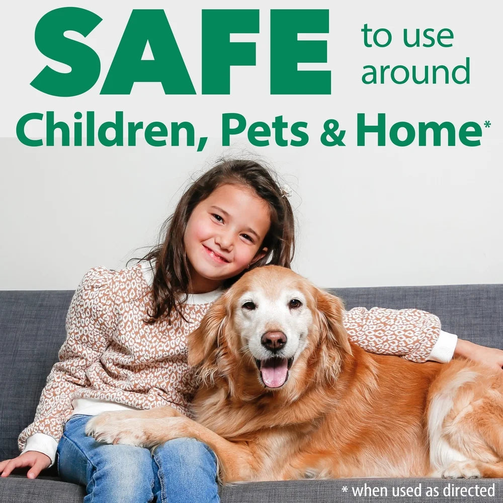 Natural Flea & Tick Dog Shampoo – Plant Extracts, Mosquito Repellent, Nourishing & Safe for Pets & Kids, 14oz