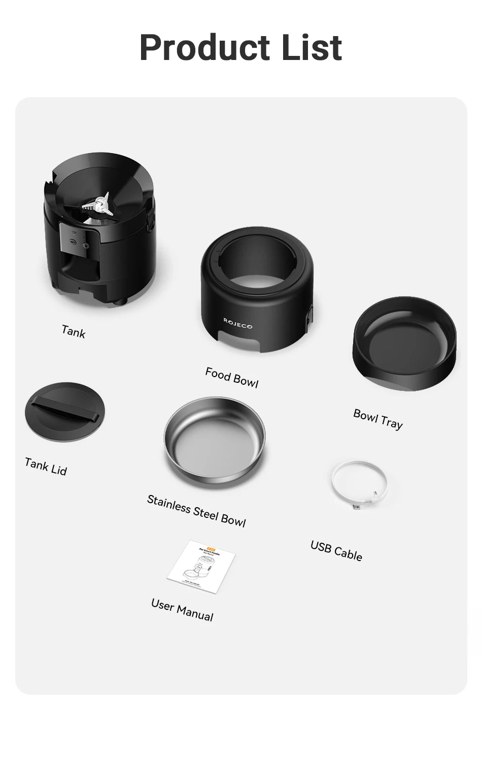 Smart 2L Pet Feeder – Wi-Fi App Auto Dispenser for Cats & Dogs