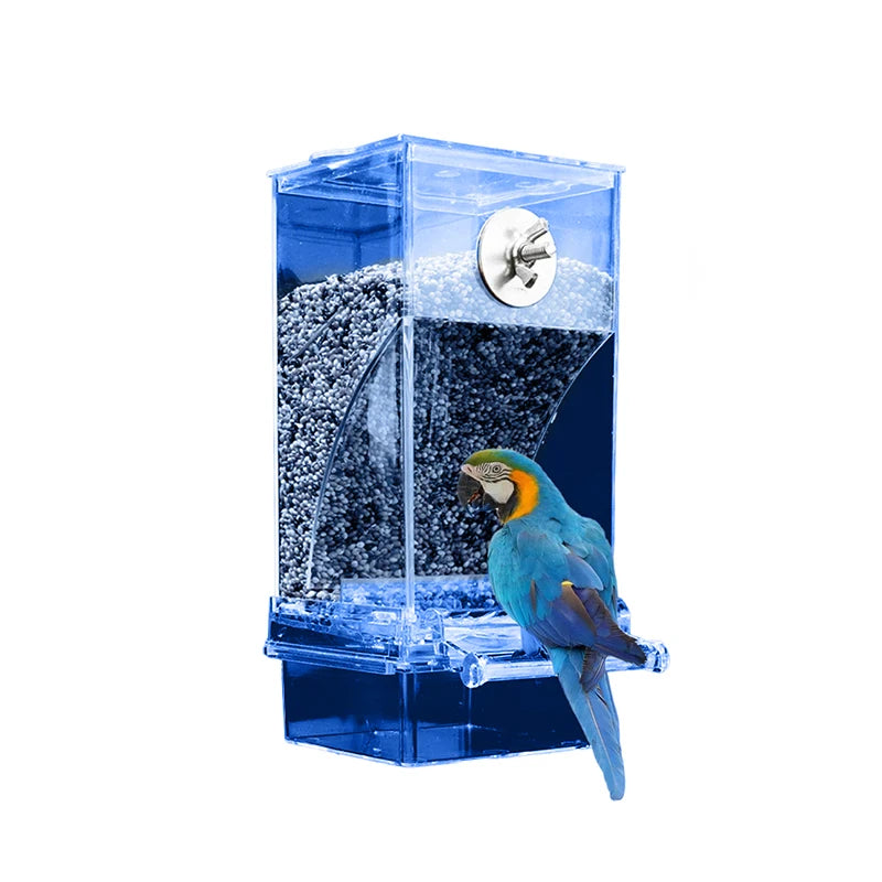 Acrylic No Mess Bird Feeders Automatic