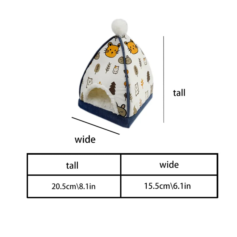 hamster cotton nest,