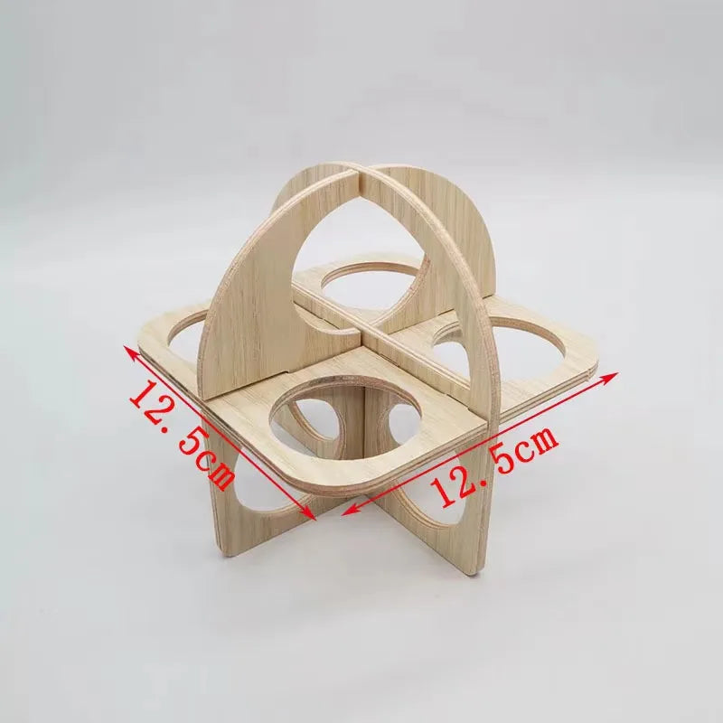 Hamsters House DIY Wooden Gerbil Hideout Bridge