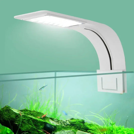 Aquatic Plant Lighting Waterproof Clip-on Lamp For Fish Tank Plants Grow Light