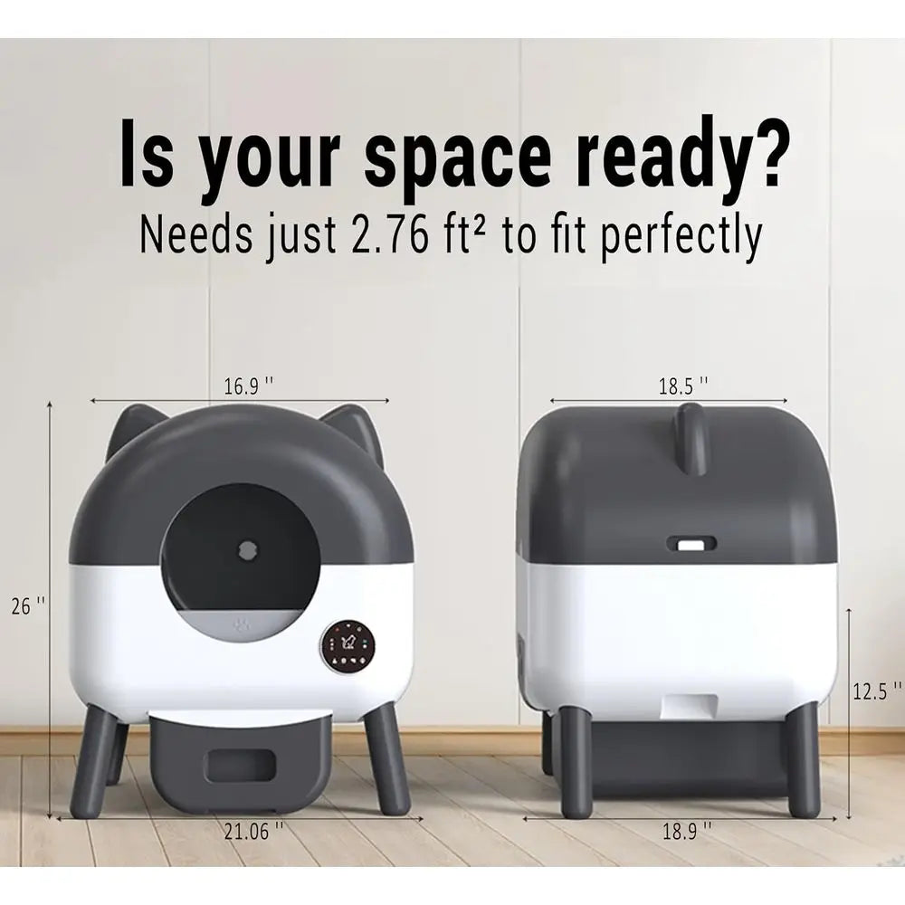 "S7 Smart Self-Cleaning Cat Litter Box – XL Automatic Robot"