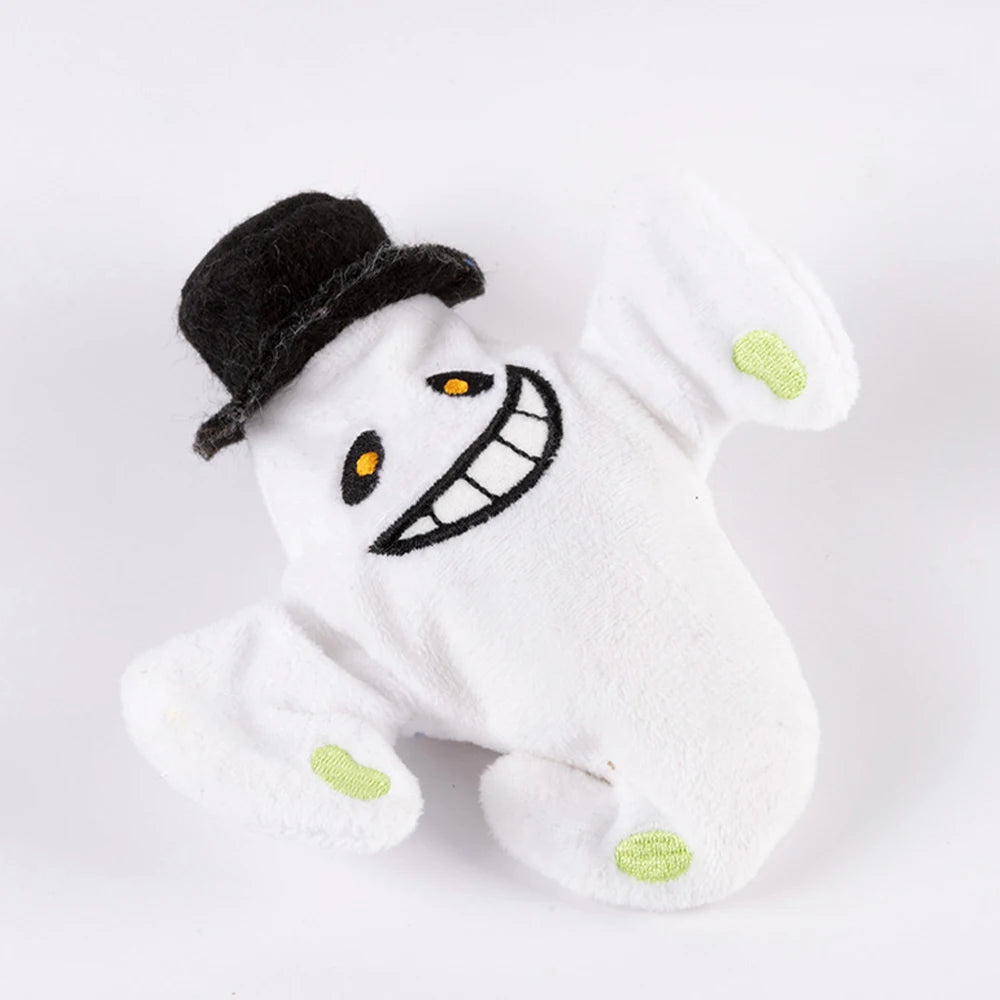 Pumpkin Ghost Bat Cat Toy Interactive