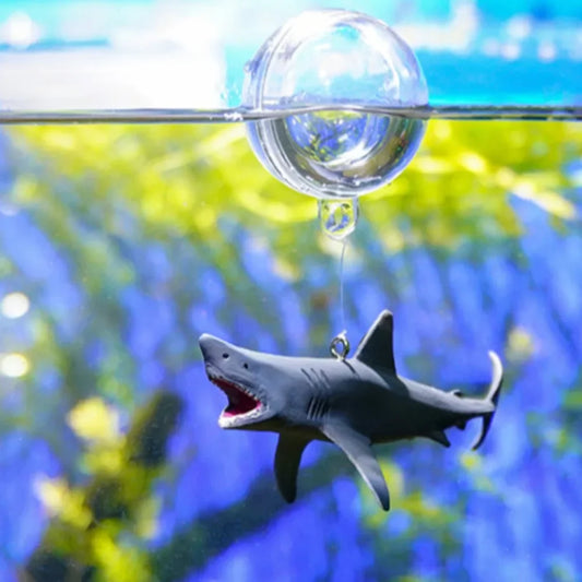 Creative Aquascape Shark Figurine Decor Fish Tank