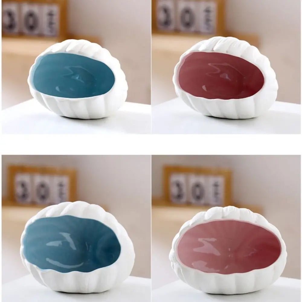 Desktop Ornament Ceramic Hamster Nest Cooling Cartoon Pet Shelter Cute Creative Hamster Bed Jewelry Storage