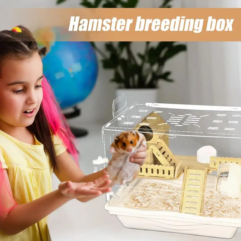 Sturdy Hamster House Large Space Hamster House