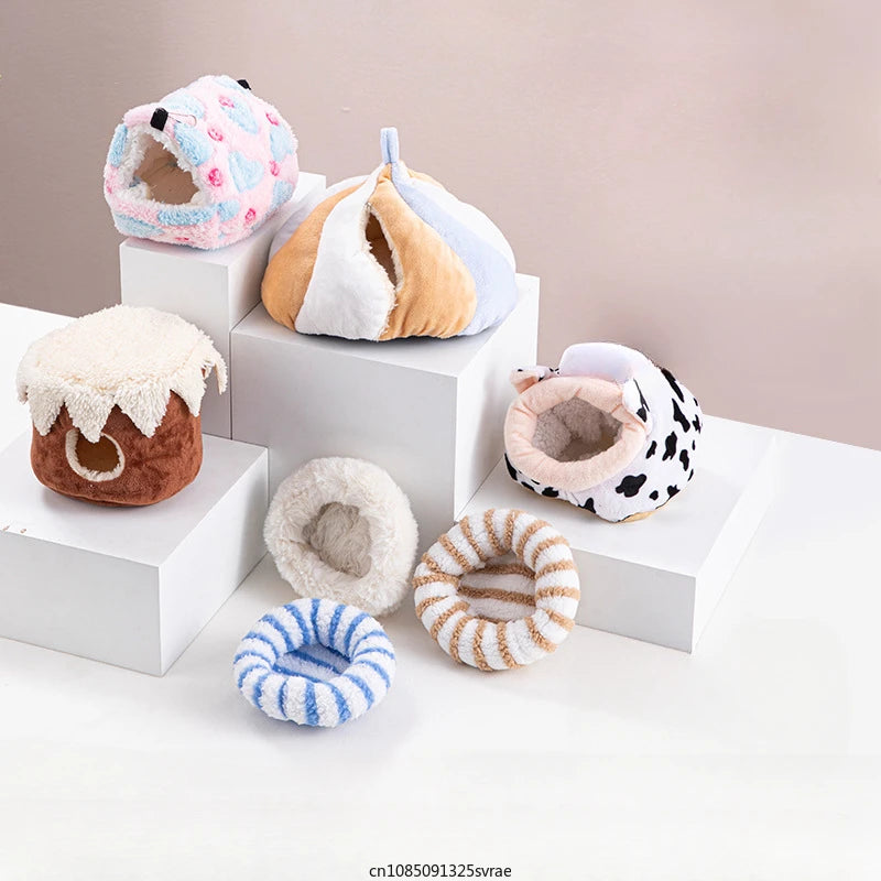 Hamster Houses and Hideouts Winter Soft Fleece
