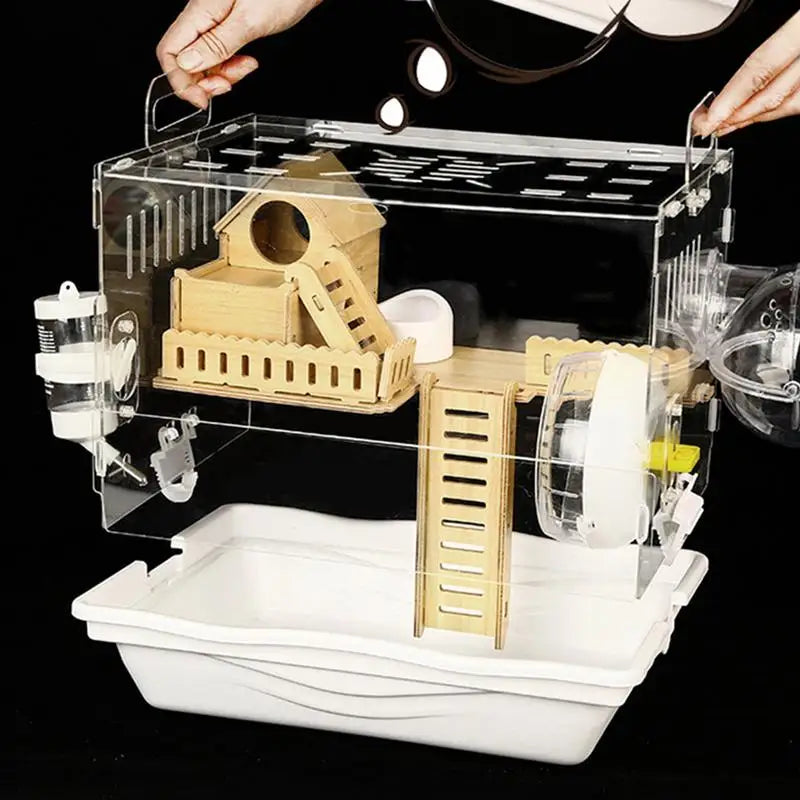 Sturdy Hamster House Large Space Hamster House