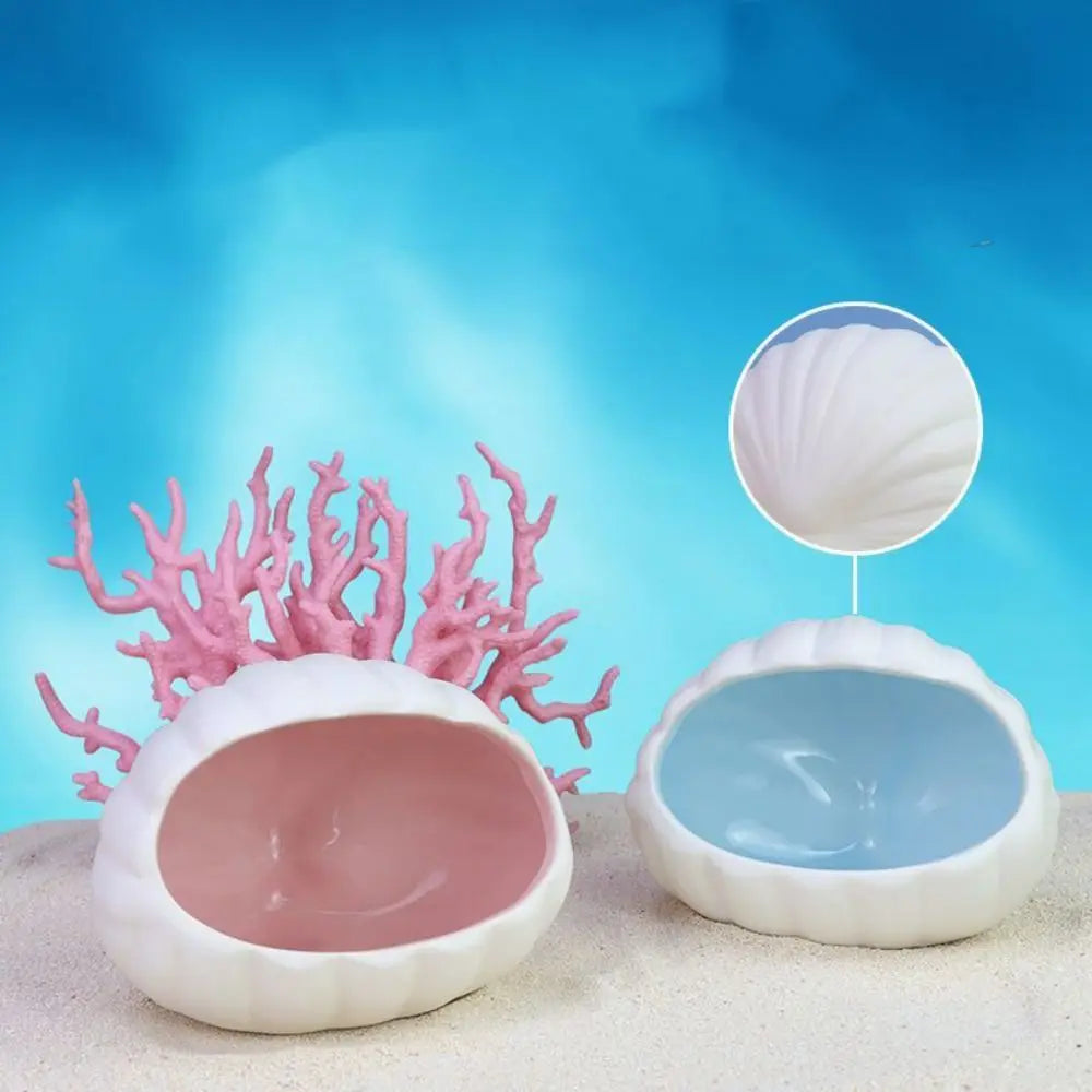 Desktop Ornament Ceramic Hamster Nest Cooling Cartoon Pet Shelter Cute Creative Hamster Bed Jewelry Storage