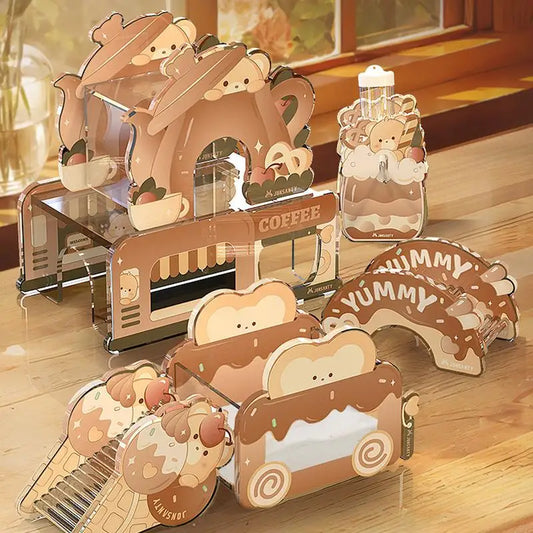 Pet House Play Activity Hamster Cage Hideout Toy